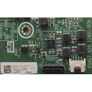 MAIN FUENTE (COMBO) PARA TV HISENSE / NUMERO DE PARTE 324578 / RSAG7.820.12601/ROH / 324579 /  43A35EUR(0012) / 324579A / 324578A / PANEL JHD425X1F52-T0L1S0\GM\MCKD3A\ROH / DISPLAY T430HVN01.2 / MODELO 43H4030F3 43A35EUR